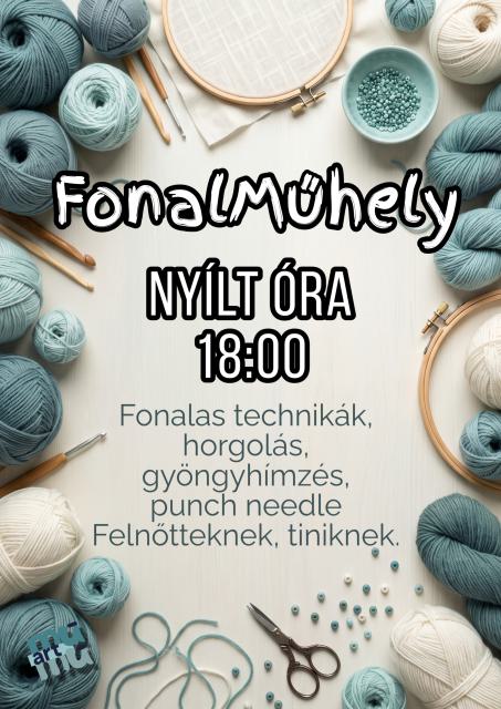 Szöszmötölő - SlowArt&FonalMűhely NYÍLT NAP